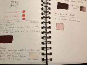 Strathmore watercolor notebook example