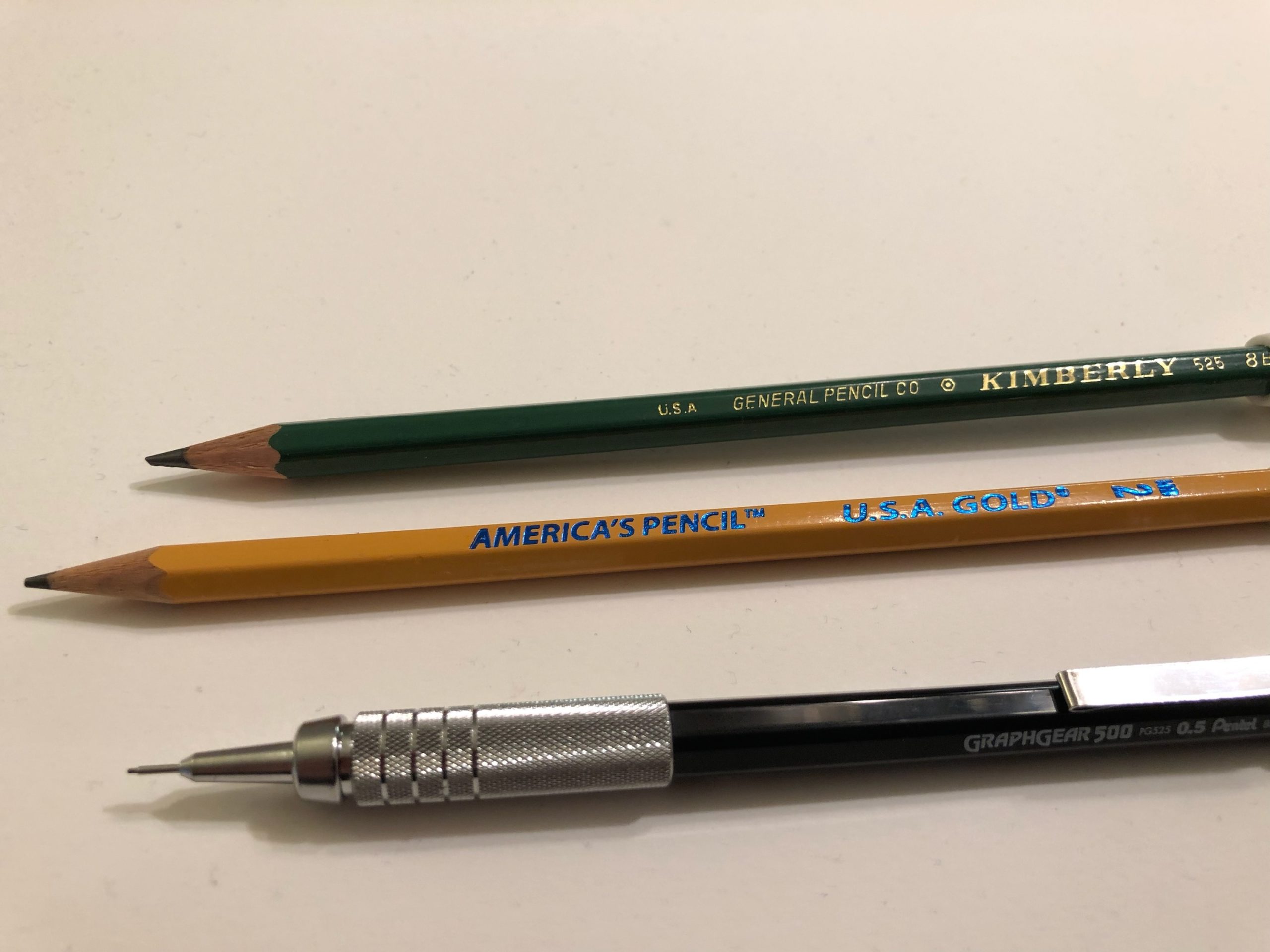 Mechanical pencils vs regular pencils for artists Opium Tales Comics